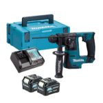 Makita HR140DWMJ 12V max CXT SDS-PLUS Rotary Hammer With 2 x 4.0Ah Batteries, Charger & Case