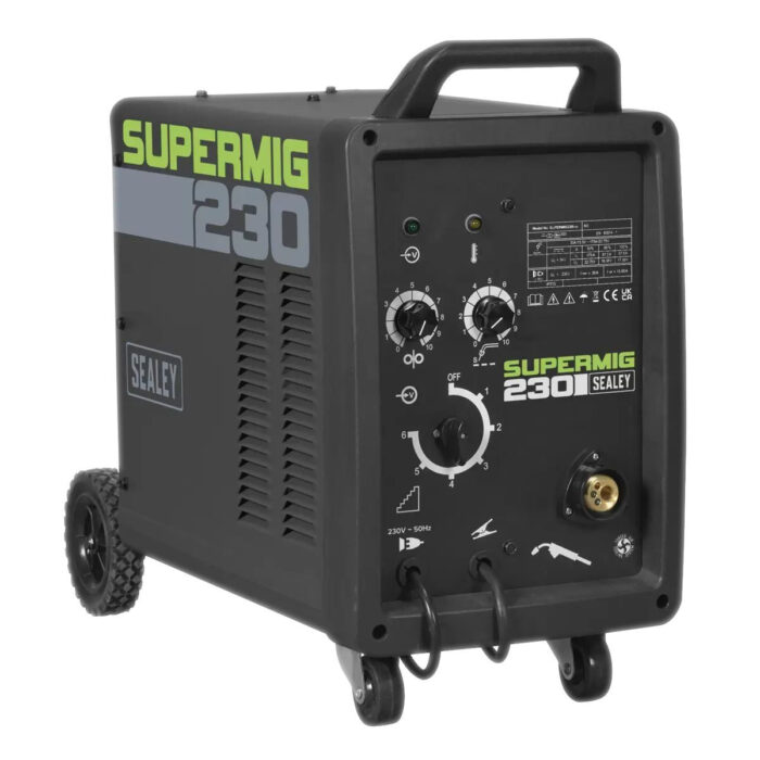 Sealey SUPERMIG230 Professional MIG Welder 230A with Binzel Euro Torch 230V - Image 4