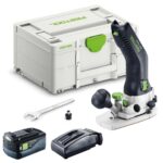 Festool MFKC 700 EB-Basic 18V Brushless Module Edge Router with 1 x 5.0Ah Battery Charger & Case