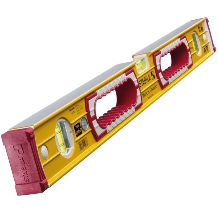 Stabila STB196-2-TRIO 196-2 60cm, 120cm & 180cm Spirit Level 3 Vial - Image 2