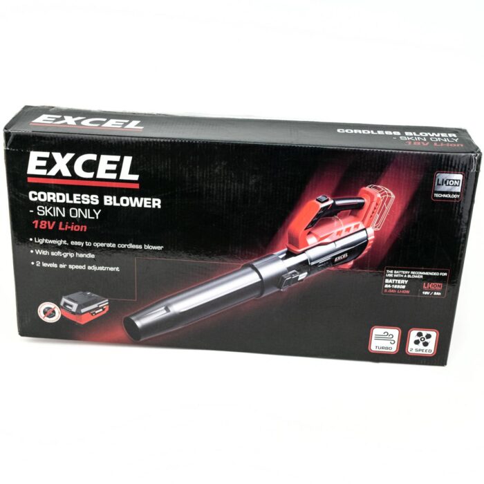 Excel 18V Cordless Garden Leaf Blower 2 Level Speed Body Only (No Battery & Charger) - Image 4