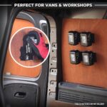 Excel Battery Wall Mount 4 Piece for Makita LXT Batteries - Image 5