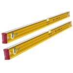 Stabila STB962120 96-2 122cm / 48in Spirit Level 3 Vial - 15229 Twin Pack