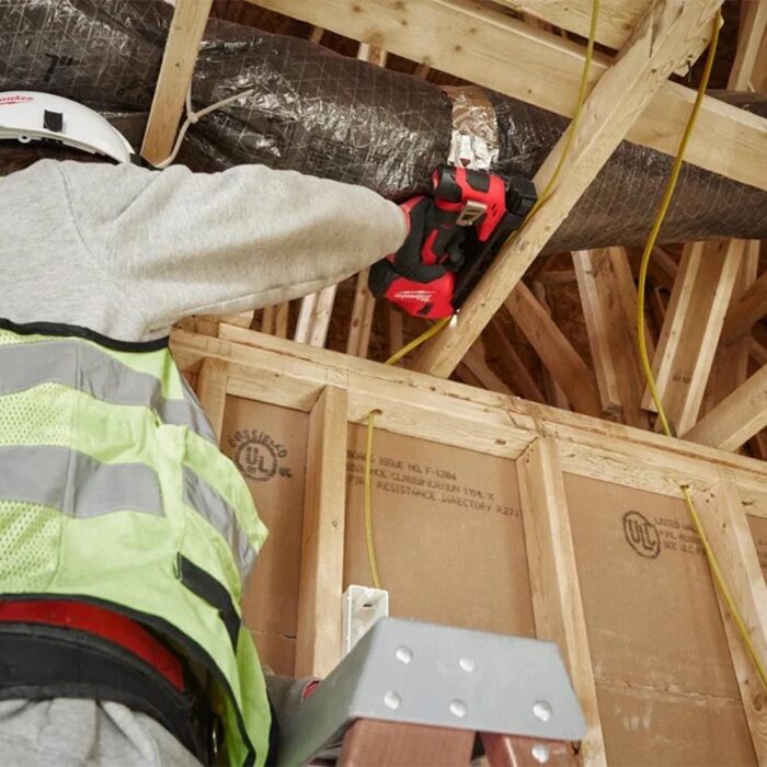 Milwaukee M12BCST-0 12V Cable Stapler with 25mm Insulated Cable - Image 7