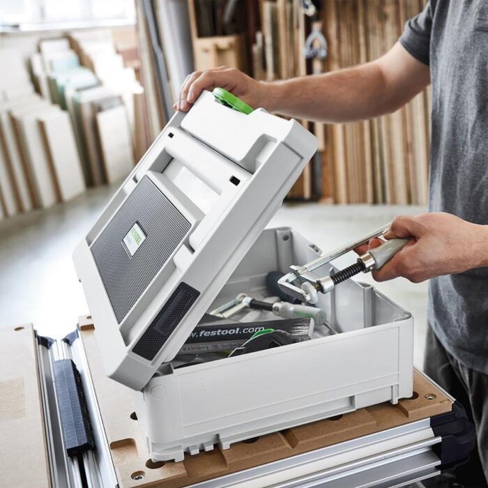 Festool SYS3 BT20 M 137 Corded / Cordless TOPROCK Bluetooth Speaker 230V GB - 205720 - Image 6