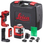 Leica Lino LGS-L6G Self-Levelling Green Multi-Line Laser With Battery, Charger & Case