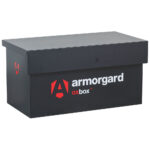 Armorgard OX1 OxBox Heavy-Duty Steel Van Box 885mm x 470mm x 450mm Secure Tool Storage Solution