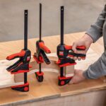 Bessey 450mm One-Handed Clamp with Rotating Handle EZ360-45 Pack of 2 - Image 4