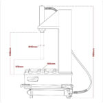 Sealey YC10B Hydraulic Press 10 Tonne Bench 'C' Type - Image 15