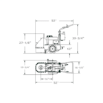 Concrete Surface Grinder - Core Prep CPG110H - Single Head - 10"/12" - Image 3