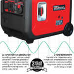Inverter Generator – 5500W, Super Quiet, Gas Powered, Portable - Image 3