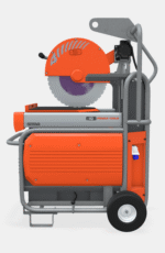 iQ1550 Masonry Saw The King Cutter 21.5" Blade - Image 8