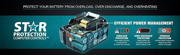 Makita XPS01PTJ 5.0Ah 18V X2 LXT Lithium-Ion (36V) Brushless Cordless 6-1/2" Plunge Circular Saw Kit