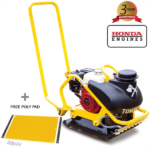 5.5 HP Honda Vibratory Plate Compactor for Asphalt Aggregate Soil Compaction - Image 9