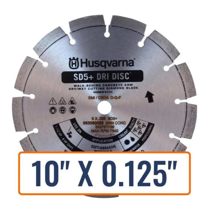 Soff Cut Saw Blades - Husqvarna Sd5+ Dri Disc - Image 7