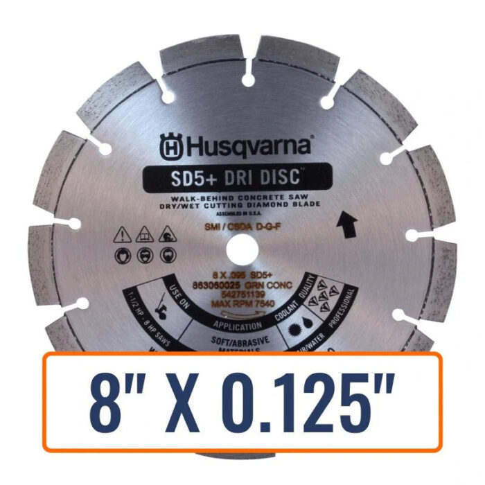 Soff Cut Saw Blades - Husqvarna Sd5+ Dri Disc - Image 4